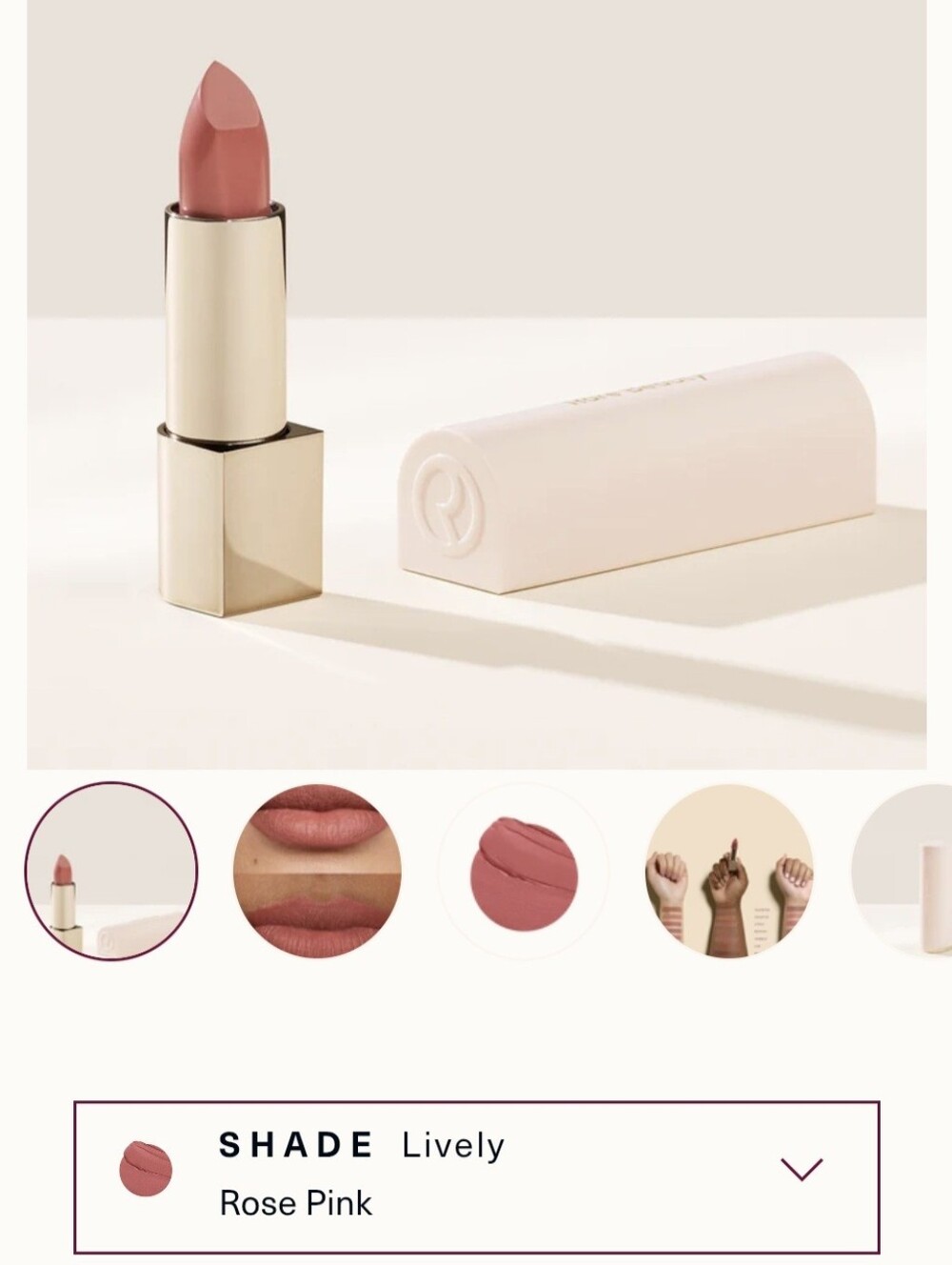 Rare Beauty Kind Words Matte Lipstick (Lively)